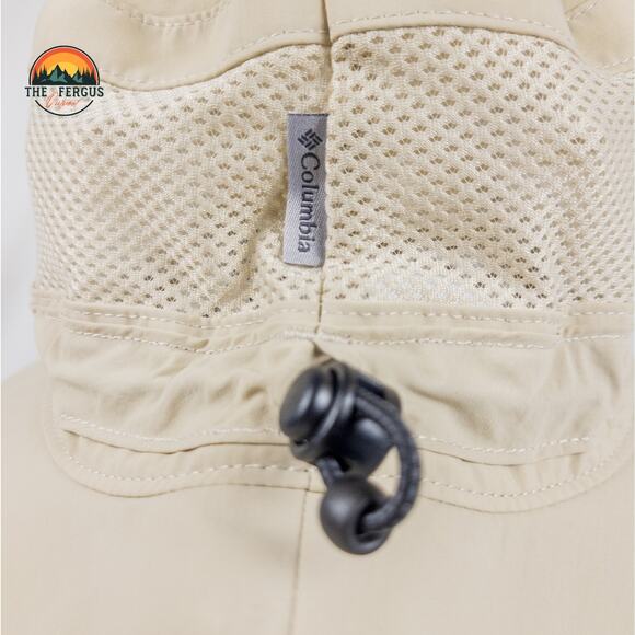 Columbia Unisex Beige One Size O/S Hat Bucket Sun Omni-Shield Hiking Fishing - Picture 10 of 12